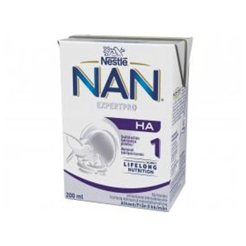 Nestlé NAN EXPERTPRO HA 1, käyttövalmis äidinmaidonkorvike, 200ml, alkaen 0 kk