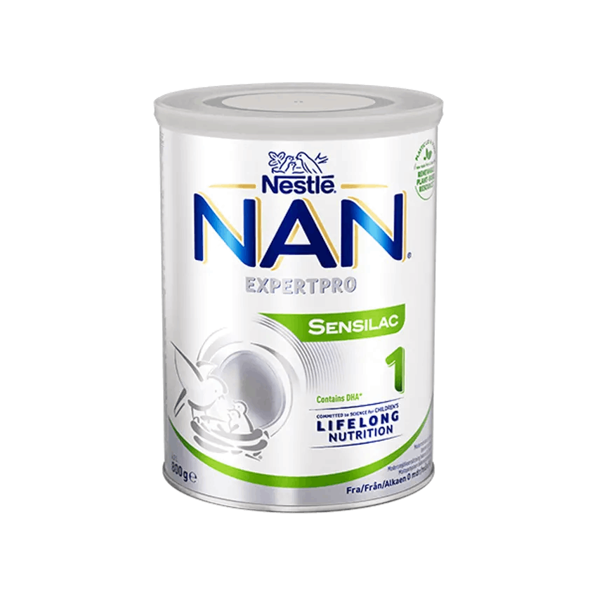 Nestlé NAN EXPERTPRO Sensilac 1, jauhemainen äidinmaidonkorvike, 800g, alkaen 0 kk