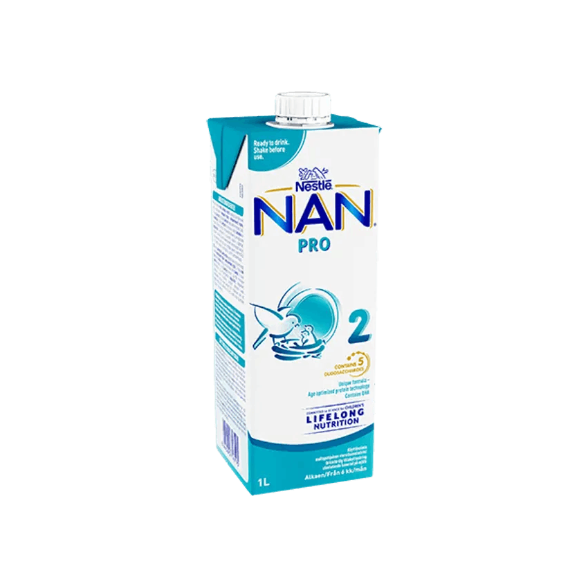 Nestlé NAN PRO 2, käyttövalmis vieroitusvalmiste, 1000ml, alkaen 6 kk