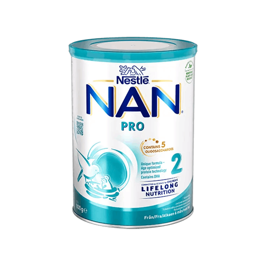 Nestlé NAN PRO 2, jauhemainen vieroitusvalmiste, 800g, alkaen 6 kk