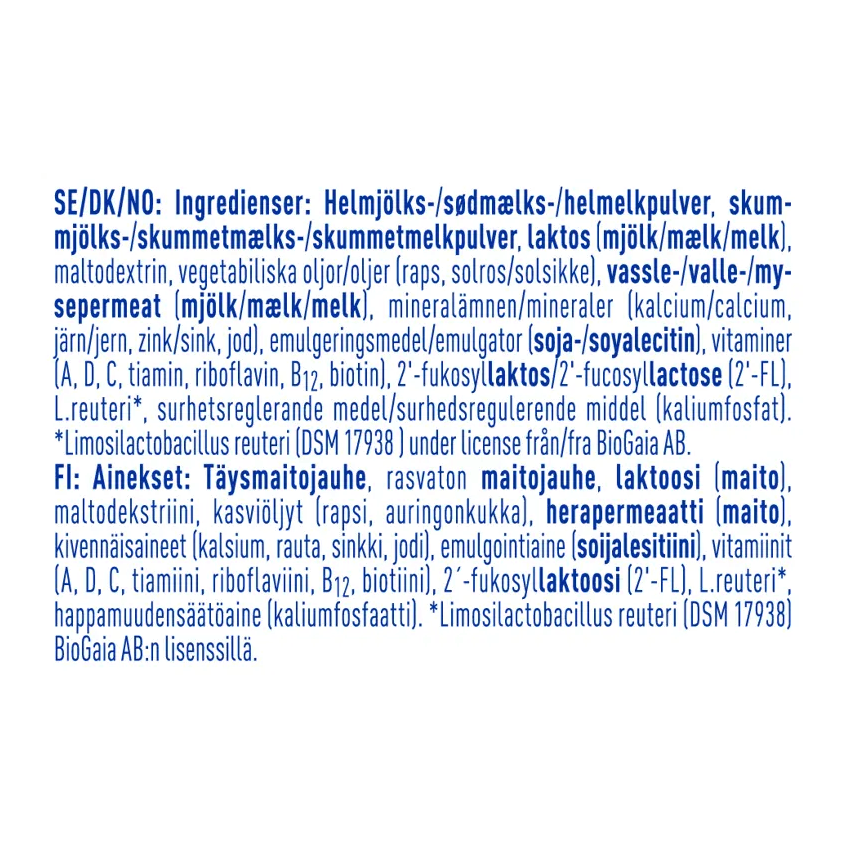 Nestlé NAN PRO 3,  Pikkulasten maitojuoma, 800g, alkaen 12 kk