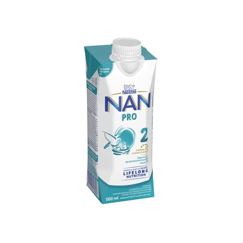 Nestlé NAN PRO 2, käyttövalmis vieroitusvalmiste, 500ml, alkaen 6 kk