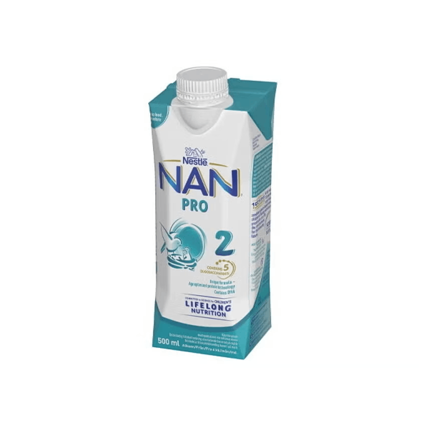 Nestlé NAN PRO 2, käyttövalmis vieroitusvalmiste, 500ml, alkaen 6 kk