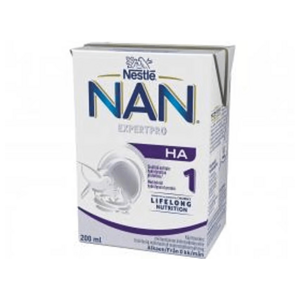 Nestlé NAN EXPERTPRO HA 1, käyttövalmis äidinmaidonkorvike, 200ml, alkaen 0 kk