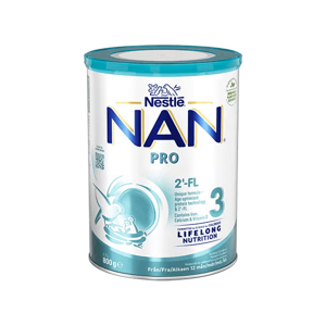 Nestlé NAN PRO 3,  jauhemainen pikkulasten maitojuoma, 800g, alkaen 12 kk