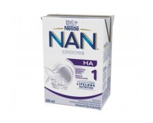 Nestlé NAN EXPERTPRO HA 1, käyttövalmis äidinmaidonkorvike, 200ml, alkaen 0 kk Nestlé NAN EXPERTPRO HA 1, käyttövalmis äidinmaidonkorvike, 200ml, alkaen 0 kk