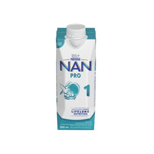 Nestlé NAN PRO 1, käyttövalmis äidinmaidonkorvike, 500 ml, alkaen 0 kk