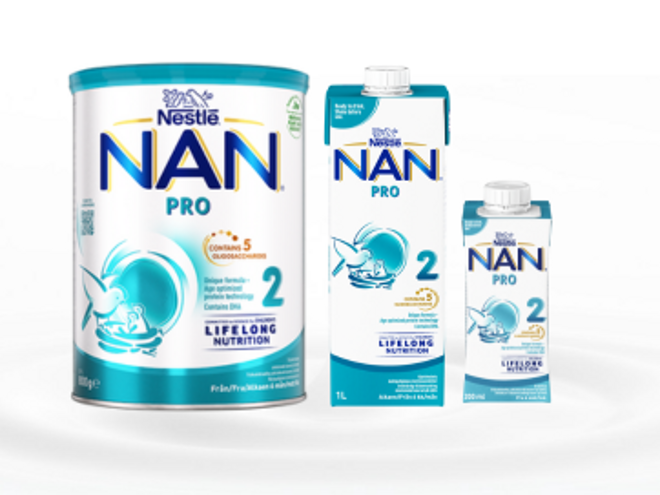 NAN PRO 2 vieroitusvalmiste