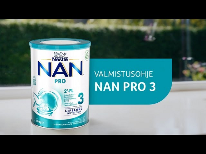 VALMISTUSOHJE NAN PRO 3