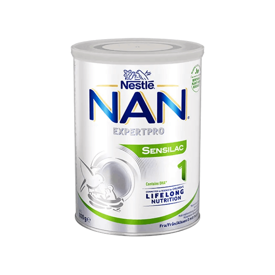Nestlé NAN EXPERTPRO Sensilac 1, jauhemainen äidinmaidonkorvike, 800g, alkaen 0 kk