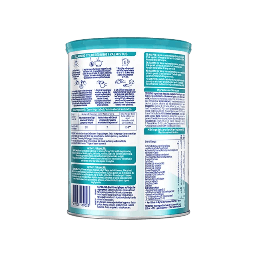 Nestlé NAN PRO 3,  Pikkulasten maitojuoma, 800g, alkaen 12 kk