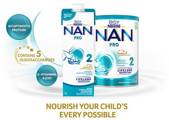 NAN PRO 2 Product Benefits FI