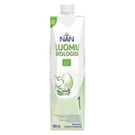 Nestlé NAN LUOMU 1 Käyttövalmis maitopohjainen luomu äidinmaidonkorvike, 500 ml, alkaen 0 kk