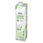 Nestlé NAN LUOMU 2 käyttövalmis maitopohjainen luomu vieroitusvalmiste, 500ml, alkaen 6 kk